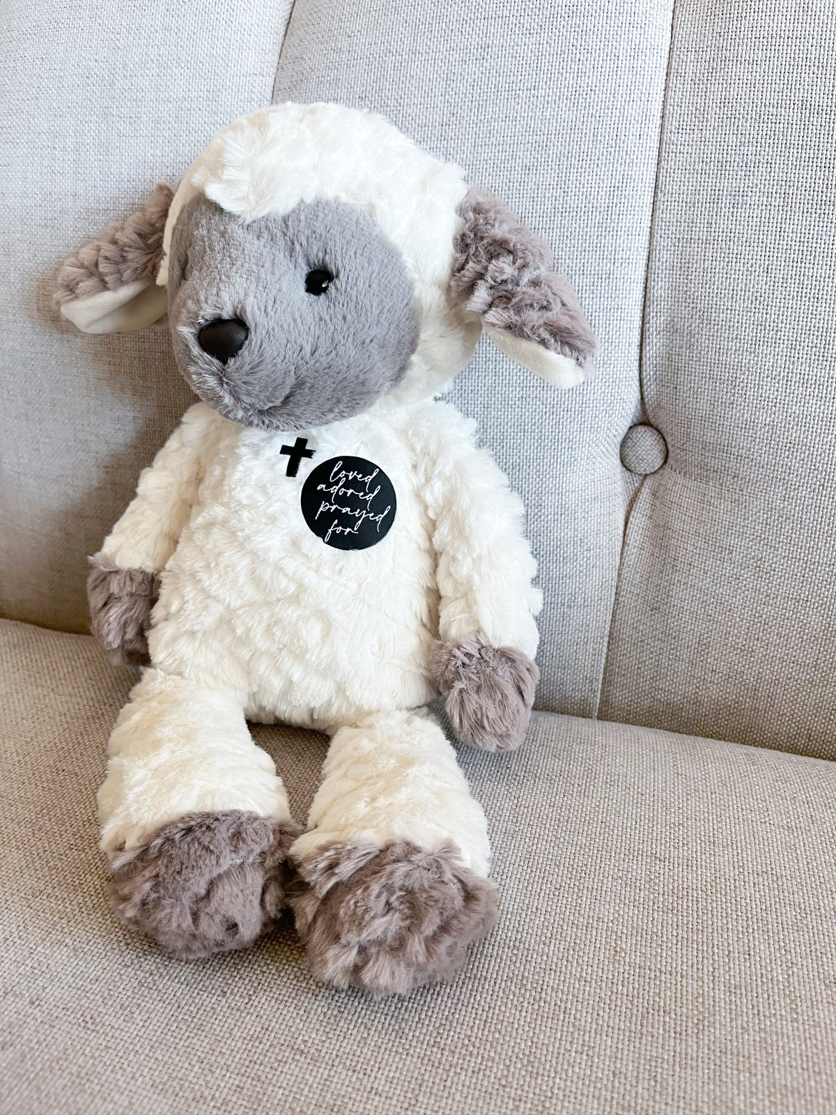 Loved, Adored & Prayed For Lamb Stuffy