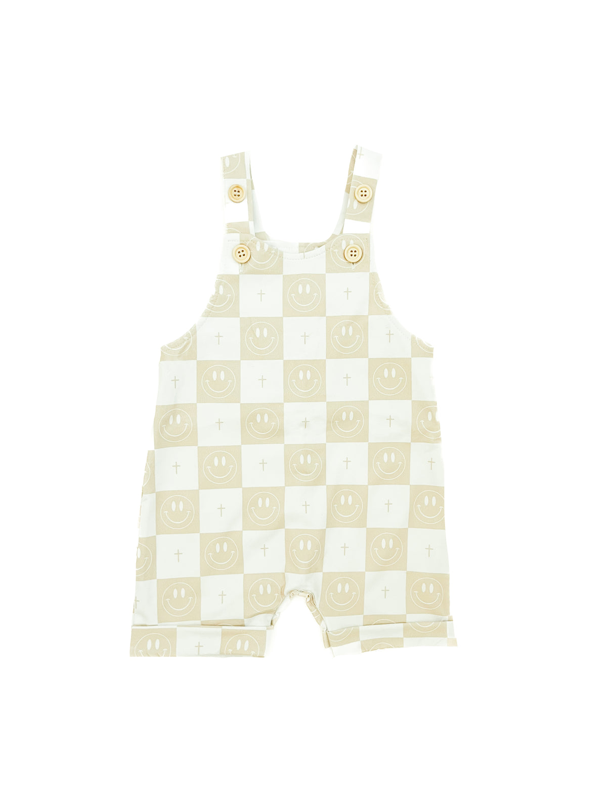 LAST CHANCE*** Smiley Face & Cross Checker Overalls