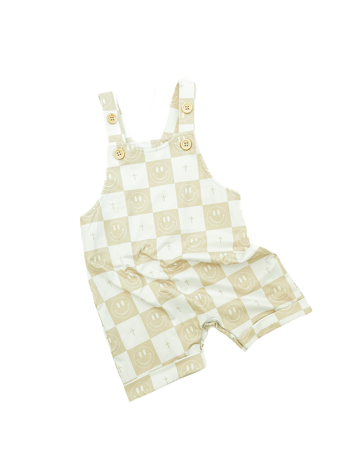 LAST CHANCE*** Smiley Face & Cross Checker Overalls