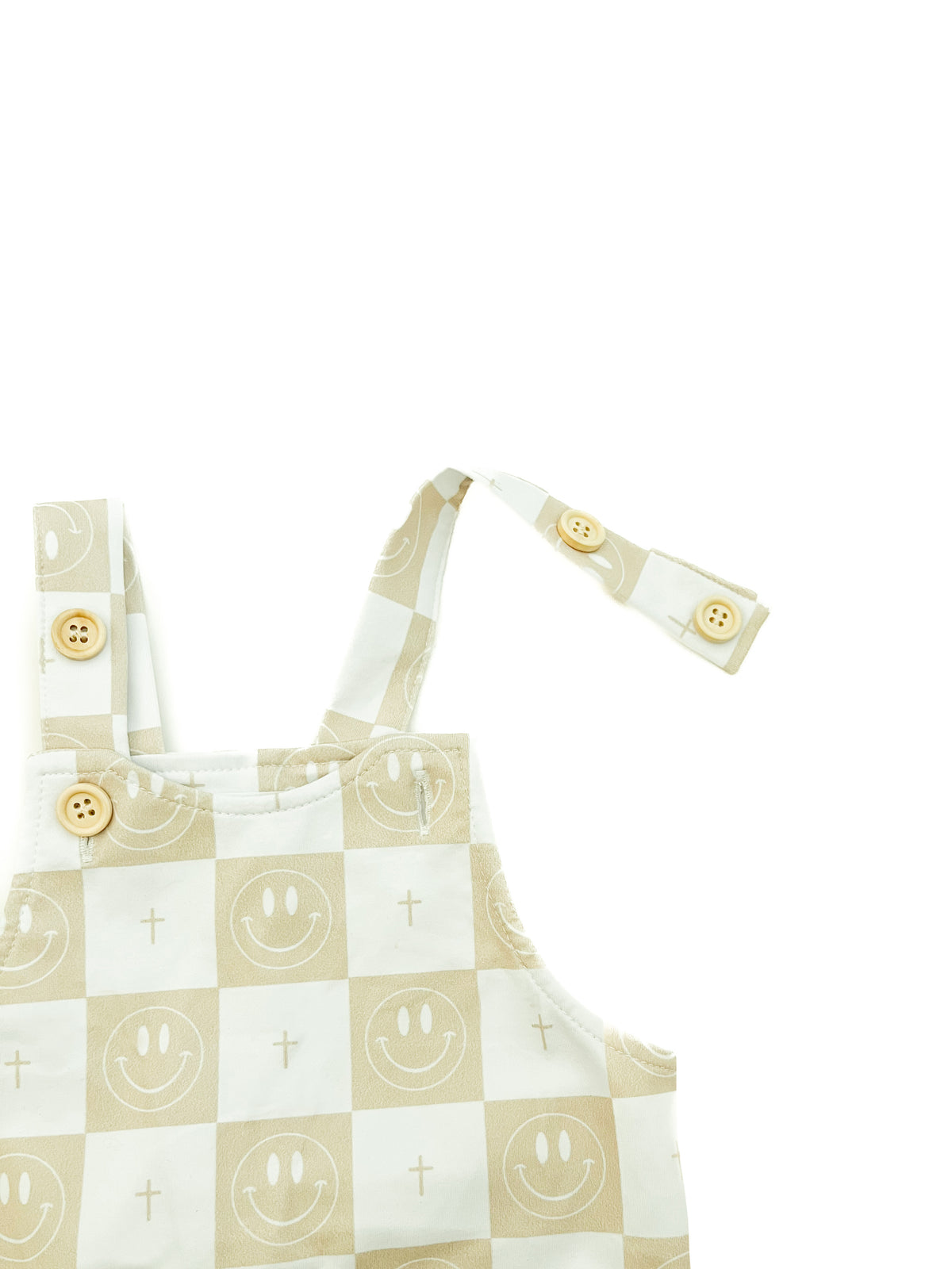 LAST CHANCE*** Smiley Face & Cross Checker Overalls