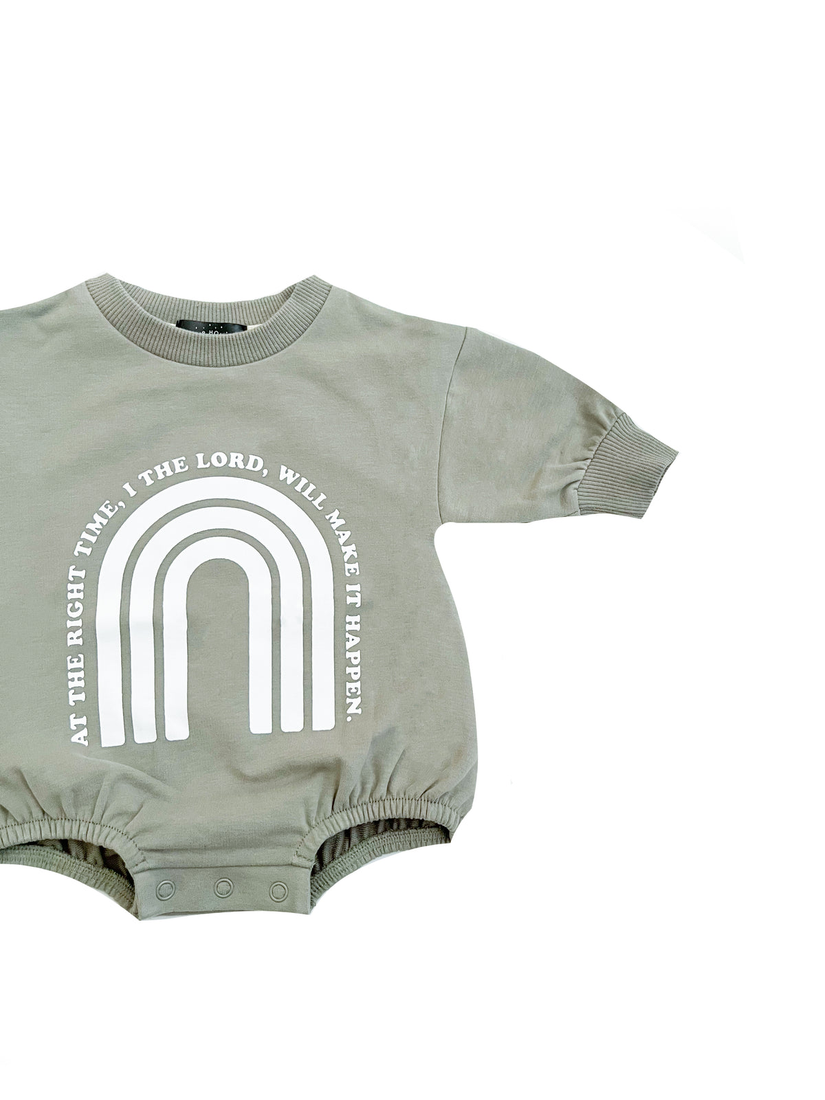 Isaiah Rainbow Bubble Jumpsuit
