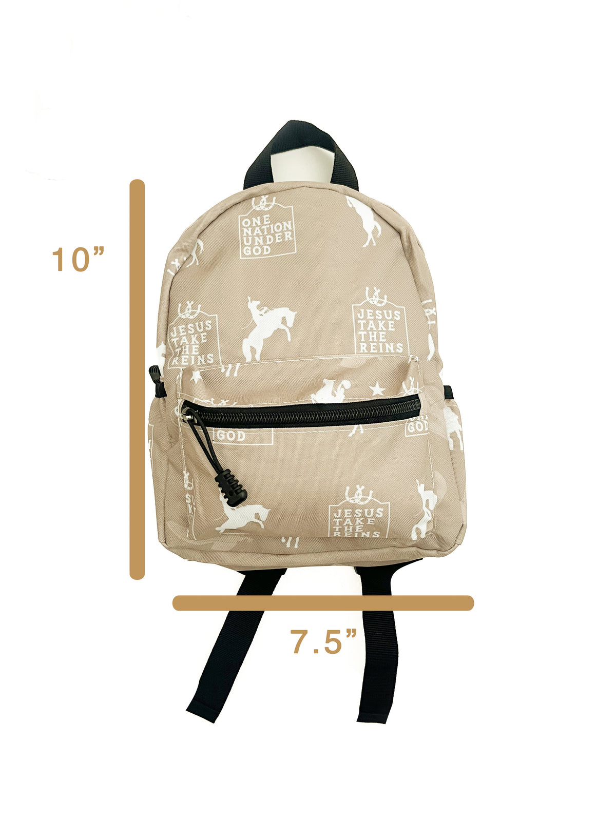 LAST CHANCE*** Jesus Take the Reins Baby Backpack