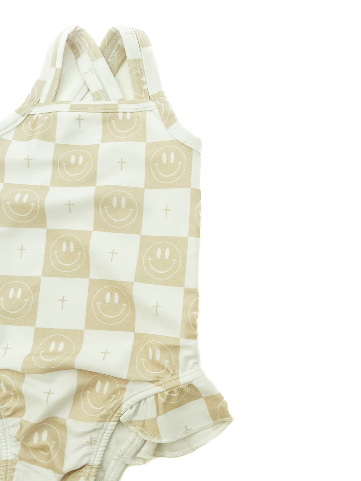 Smiley Face & Cross Swimsuit