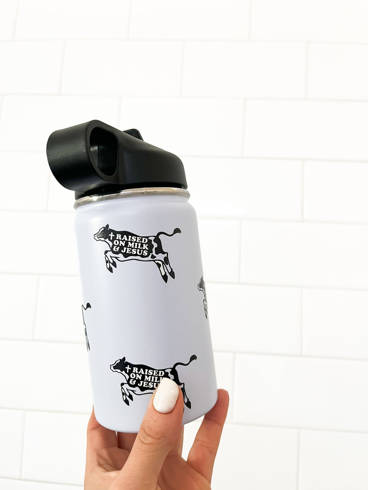 Raised on Milk & Jesus Cow Tumbler