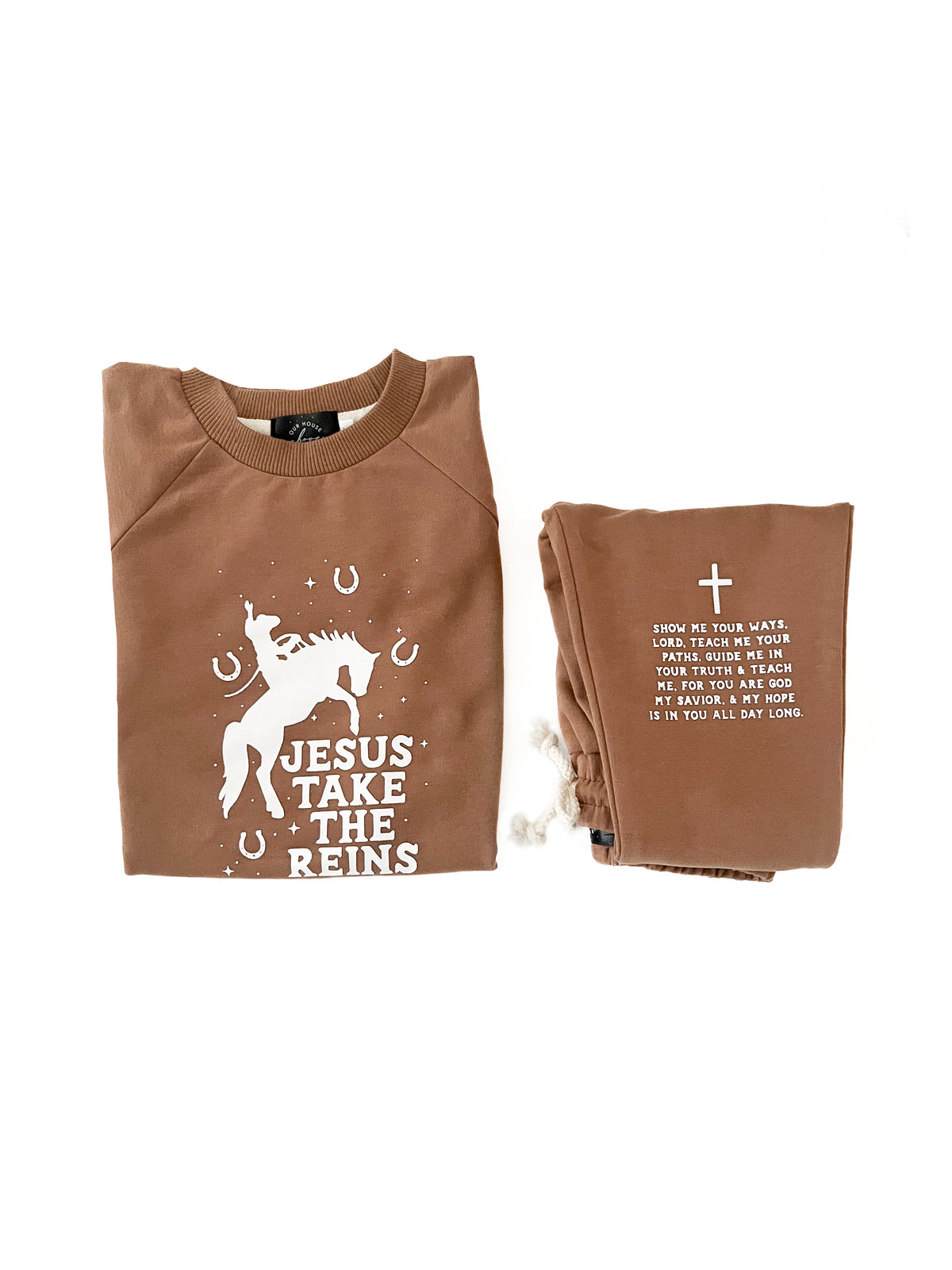 Jesus Take the Reins Sweatsuit