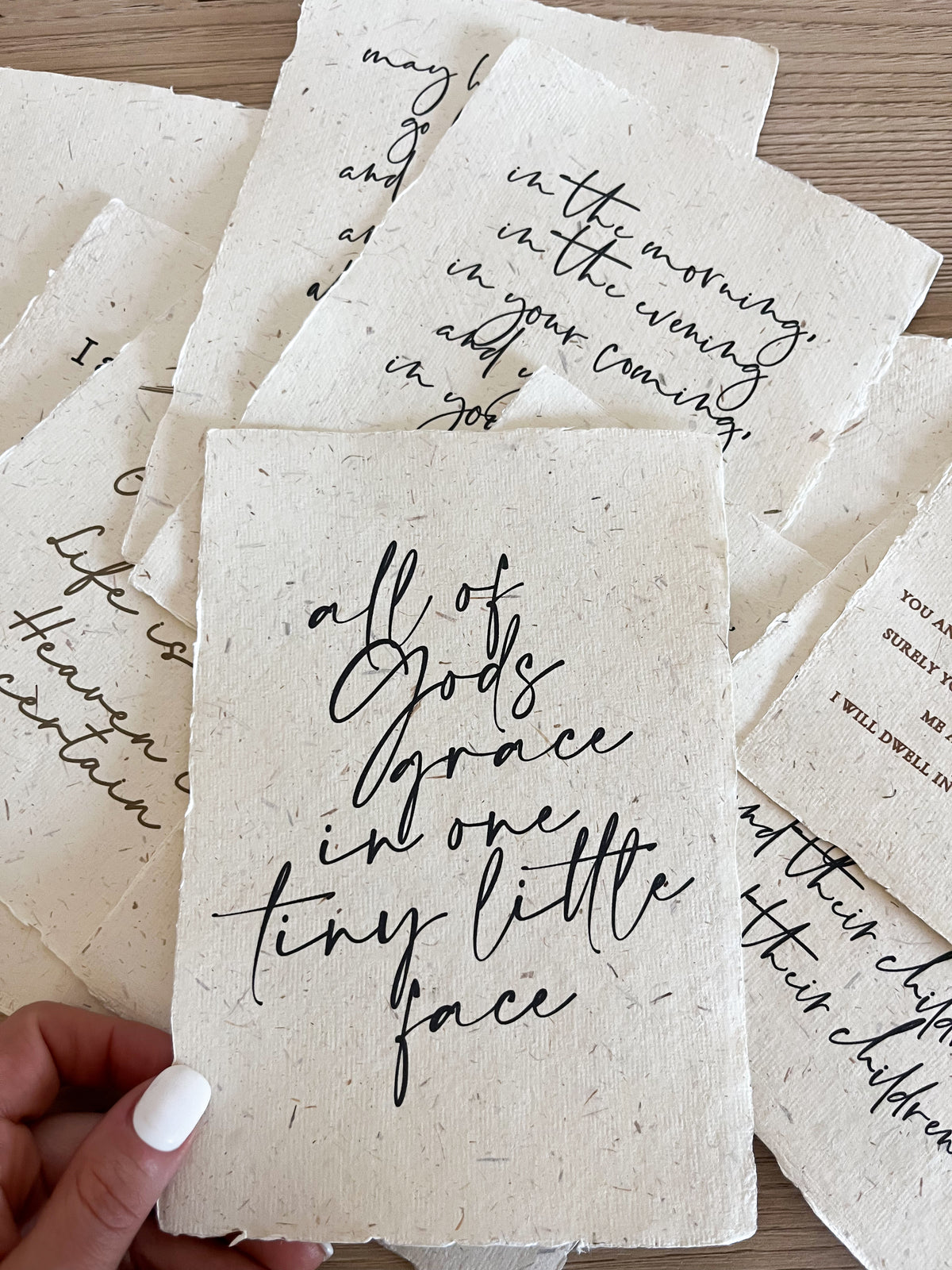 All of Gods Grace Cotton Print