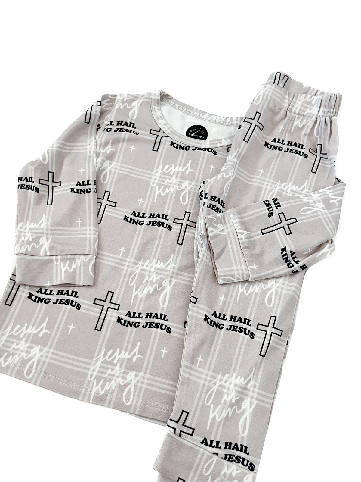 Jesus is King Bamboo PJ 2 Piece Set
