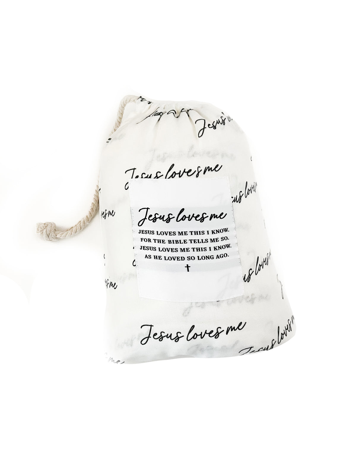 Jesus Loves Me Crib & Changing Pad Sheet Set