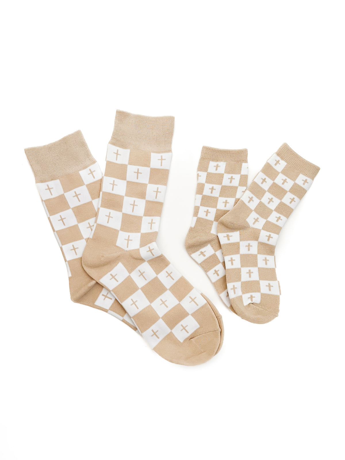 Cross Checker Matching Socks