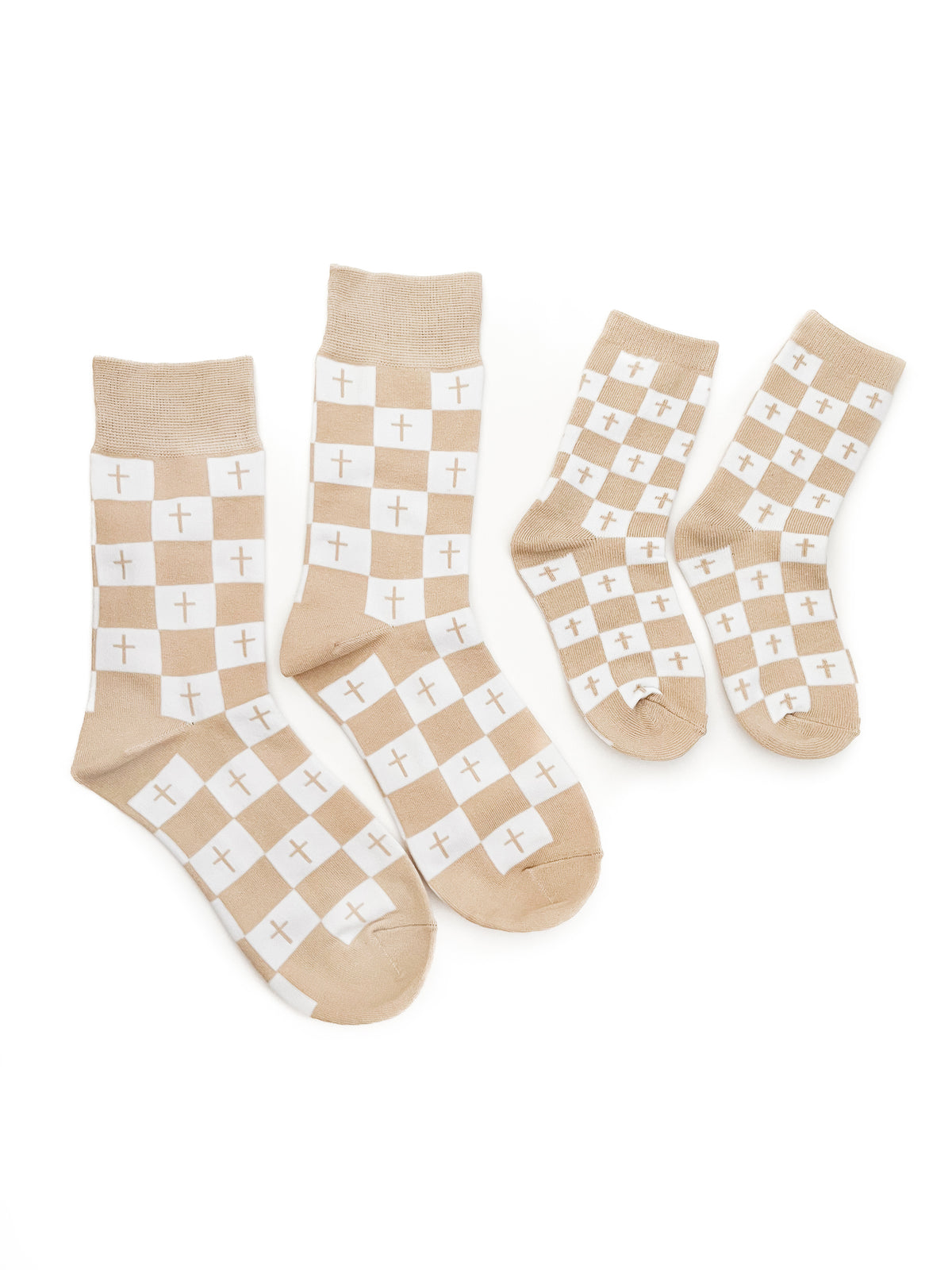 Cross Checker Matching Socks