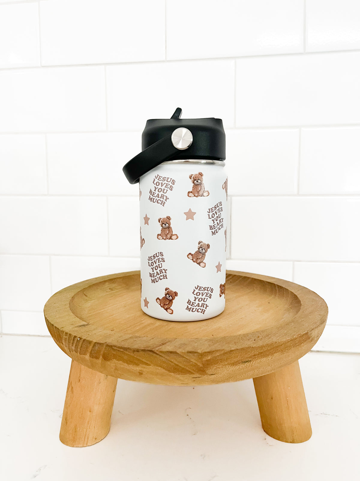 Jesus Loves You Beary Much Tumbler