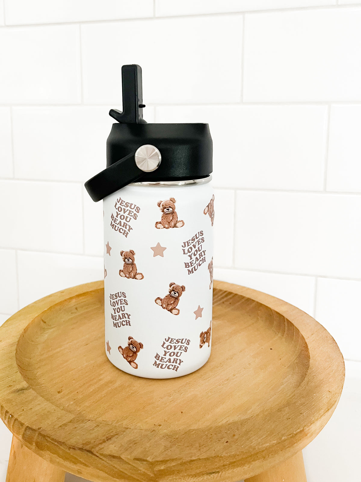 Jesus Loves You Beary Much Tumbler