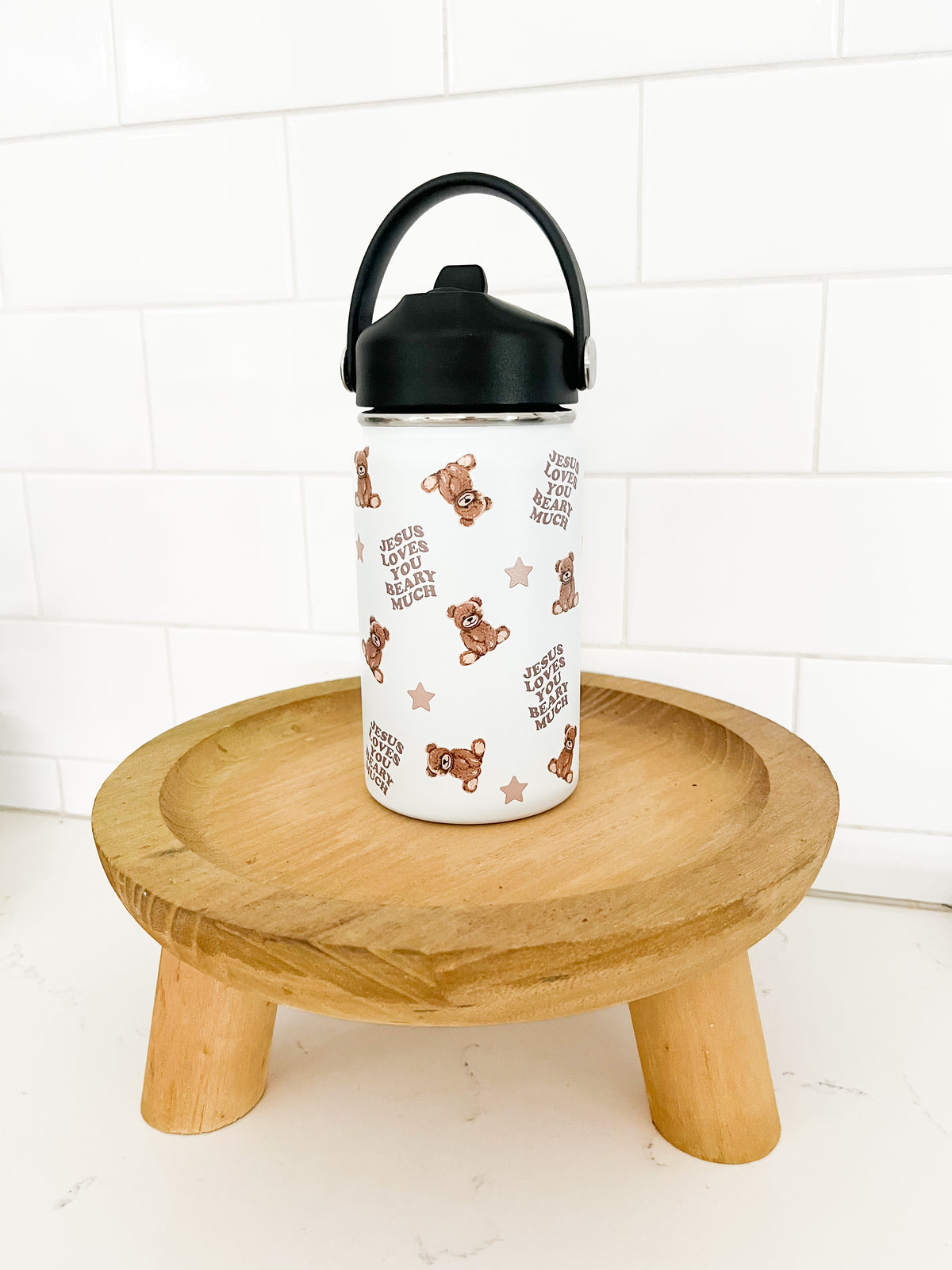 Jesus Loves You Beary Much Tumbler