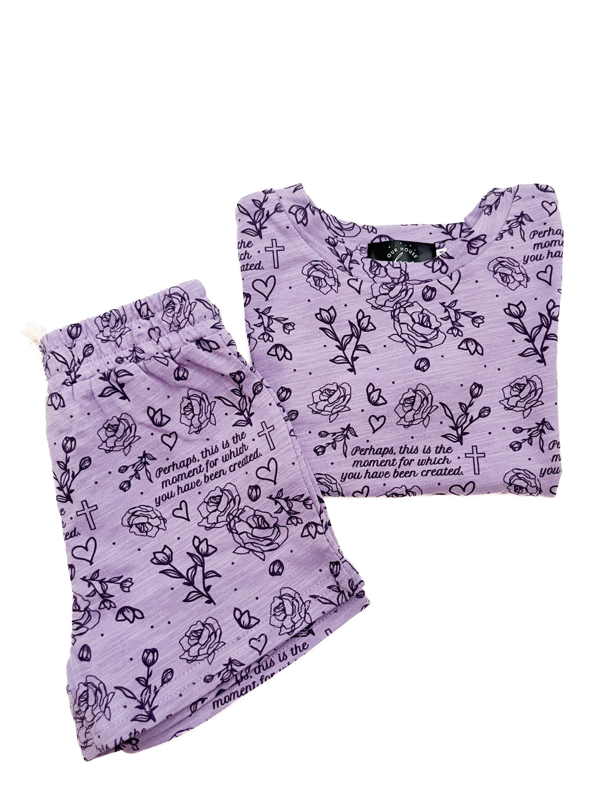 Esther 4:14 Shorts & Tee Set