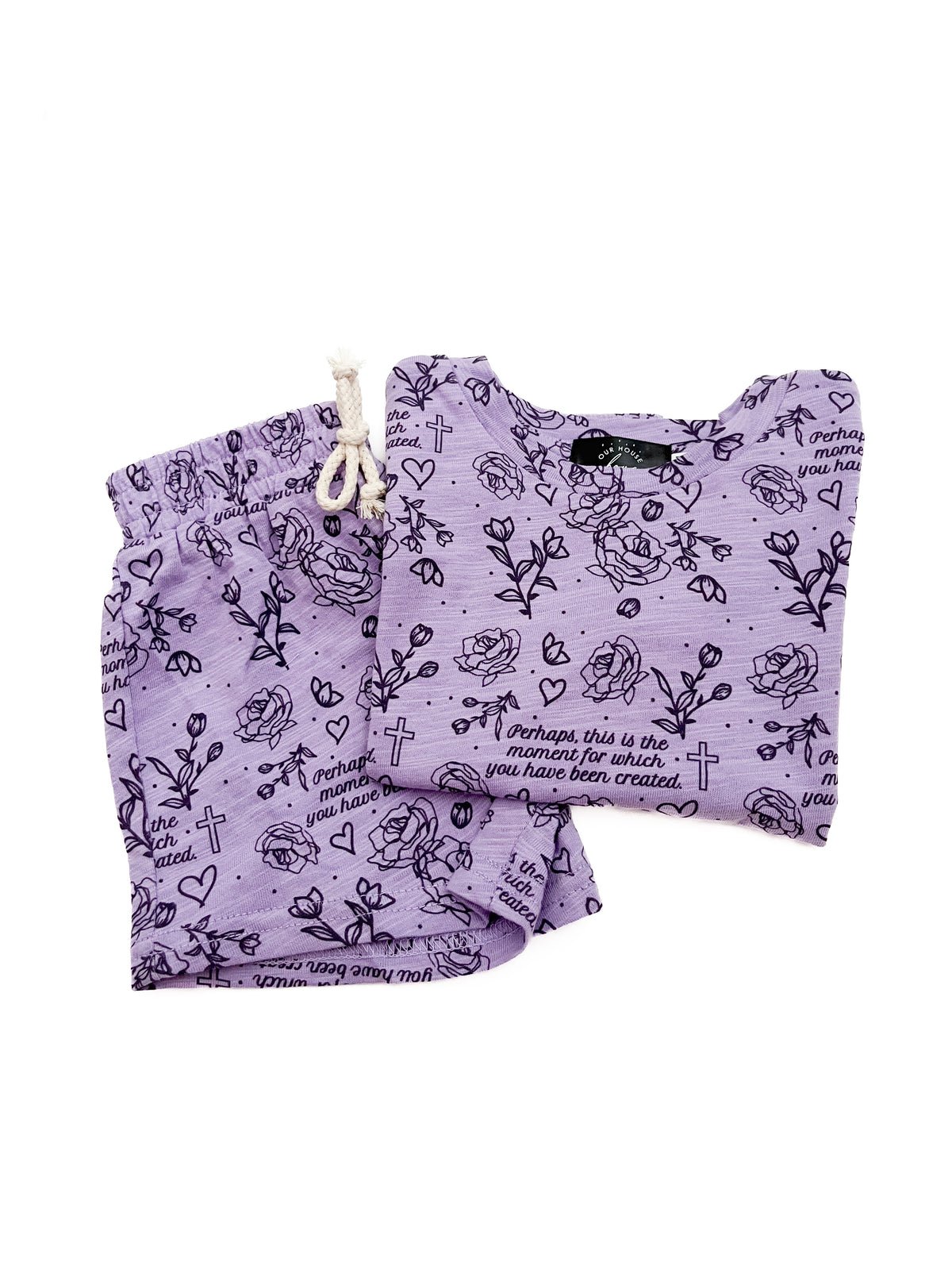 Esther 4:14 Shorts & Tee Set