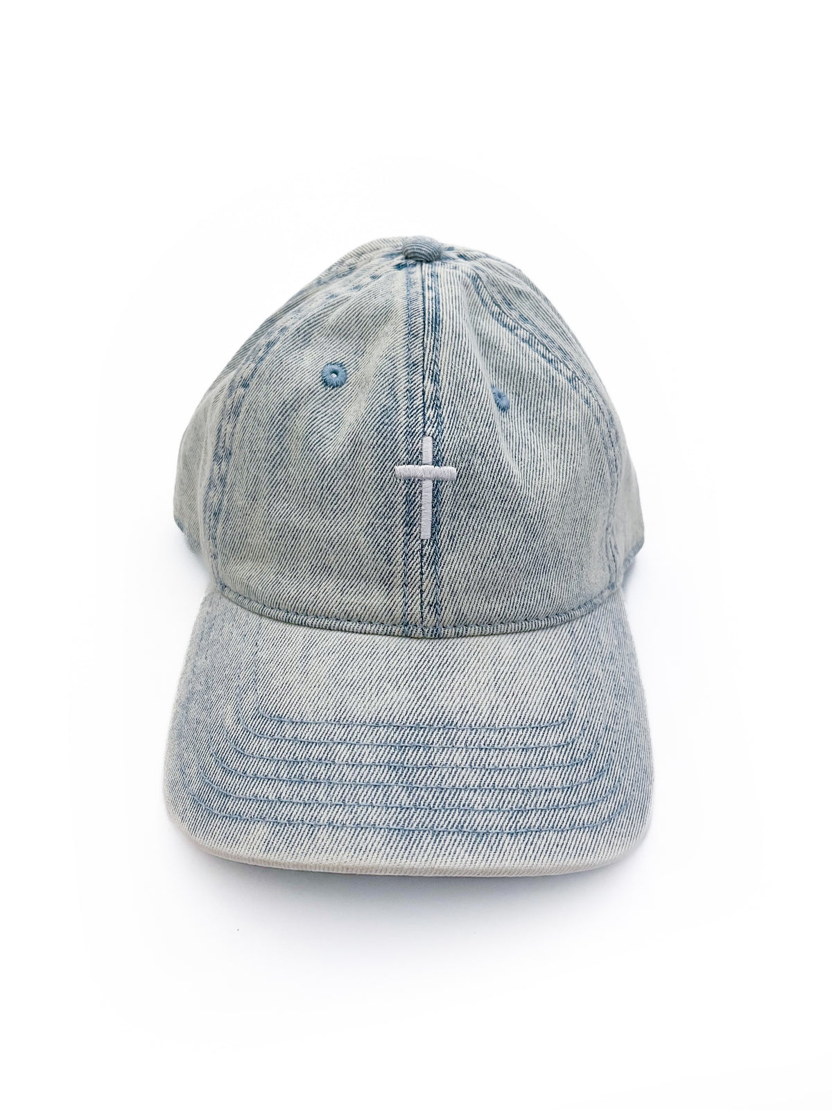 Cross Denim Hat