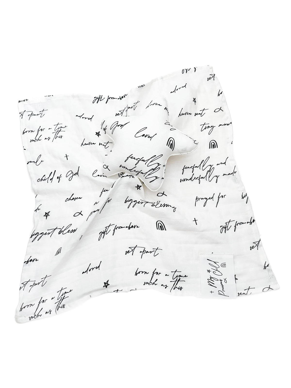 God's Words Shooting Star Blankie