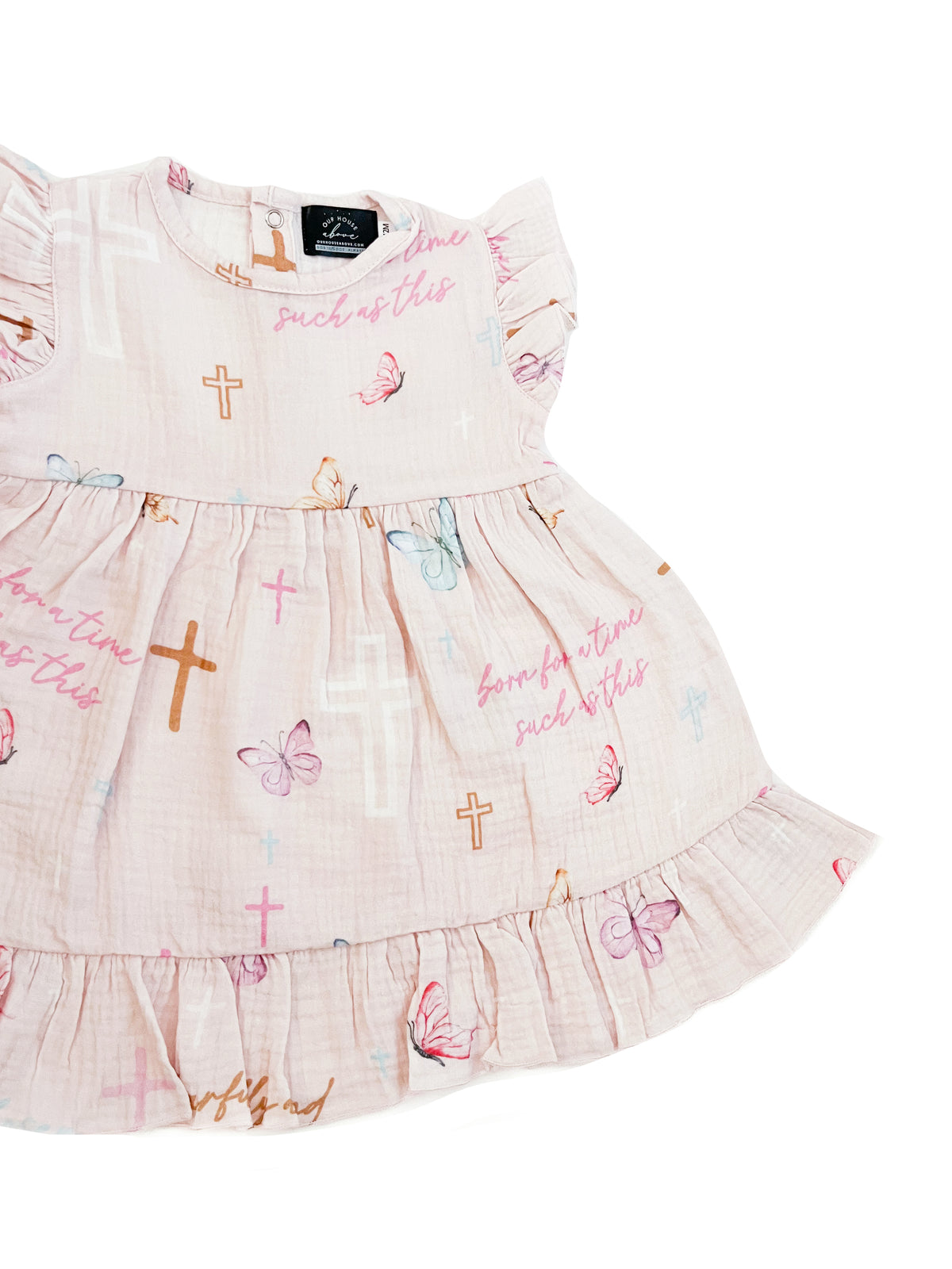 Esther Cross and Butterfly Dress