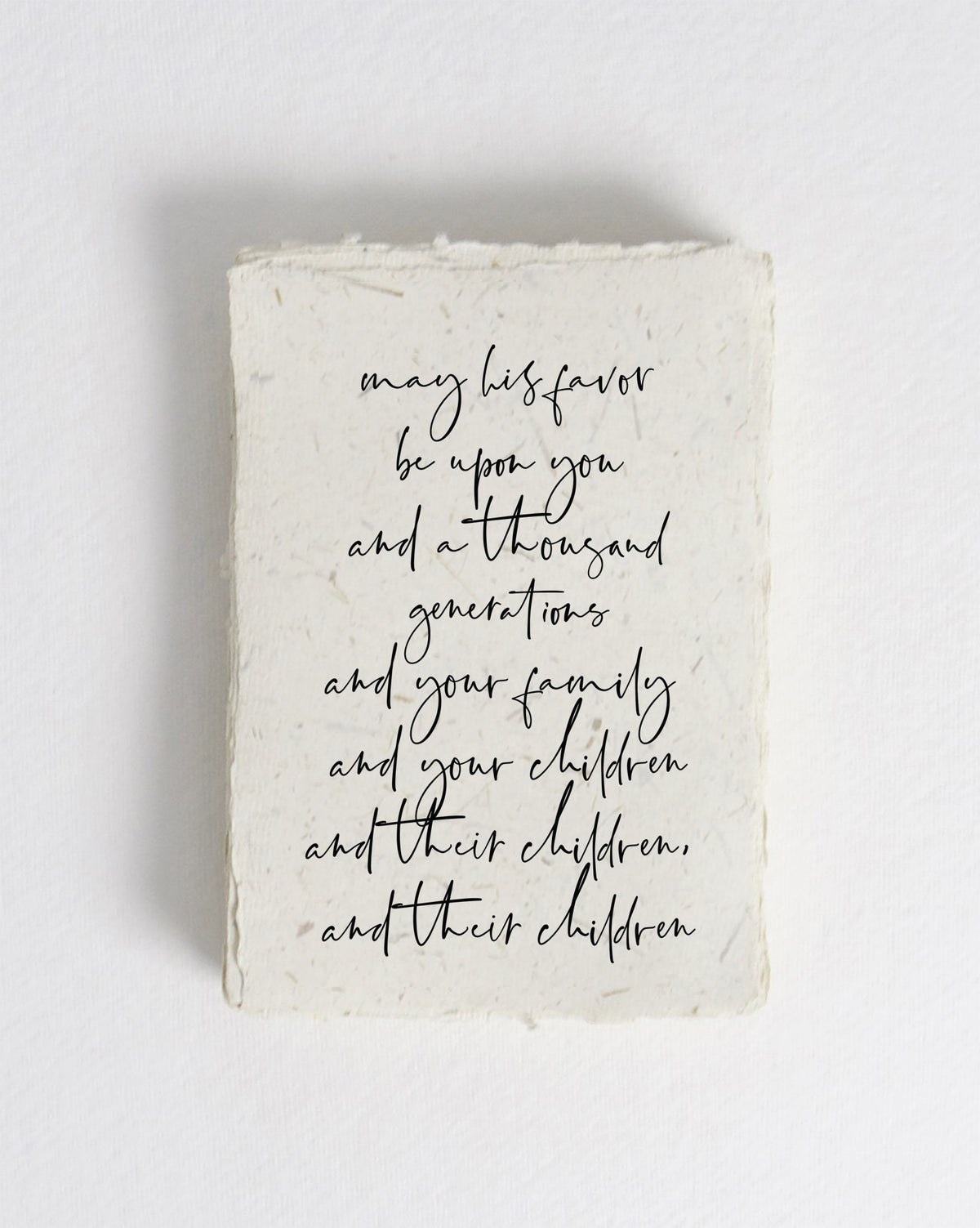 The Blessing Cotton Print