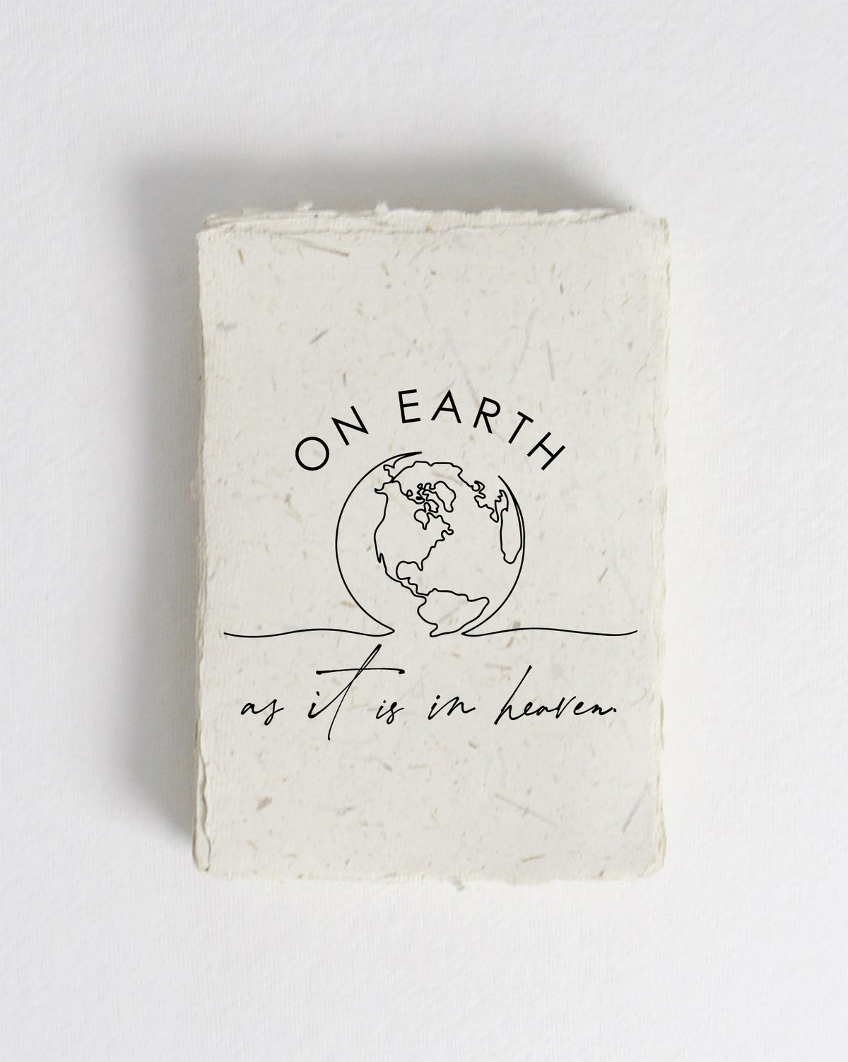 On Earth As It Is In Heaven Cotton Print