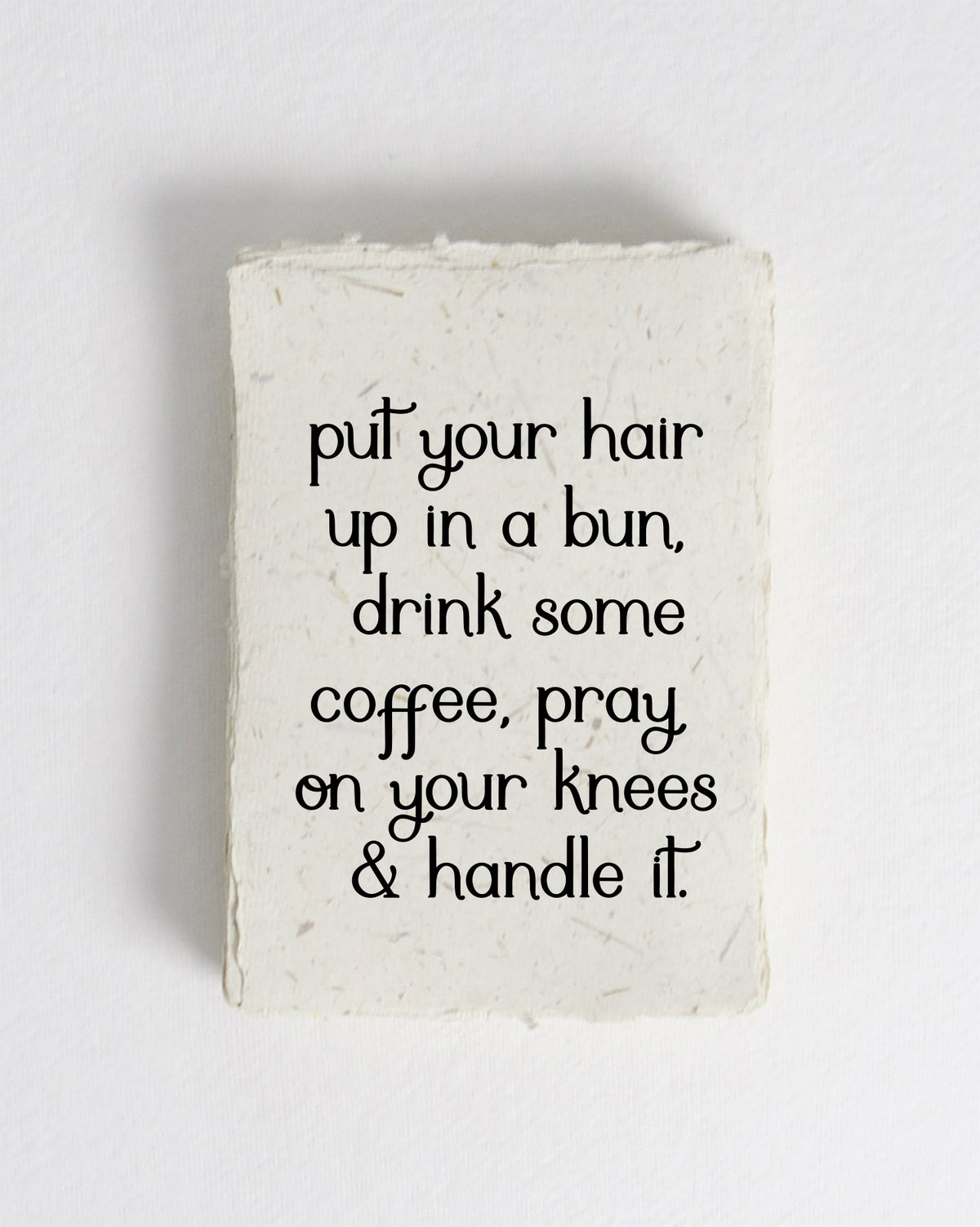 Handle It Cotton Print