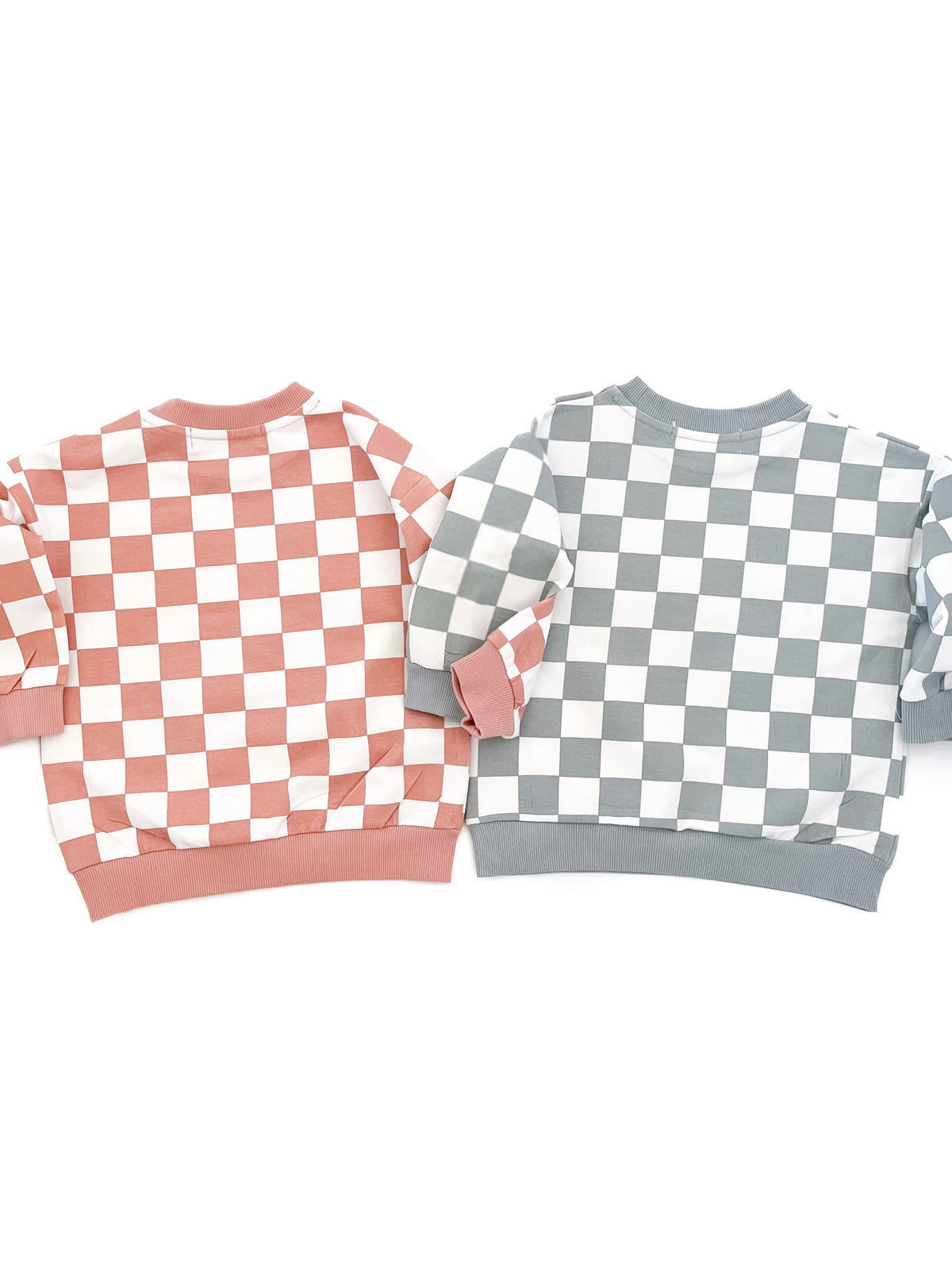 Mama Said To Pray About It Checker Crewneck Sweater