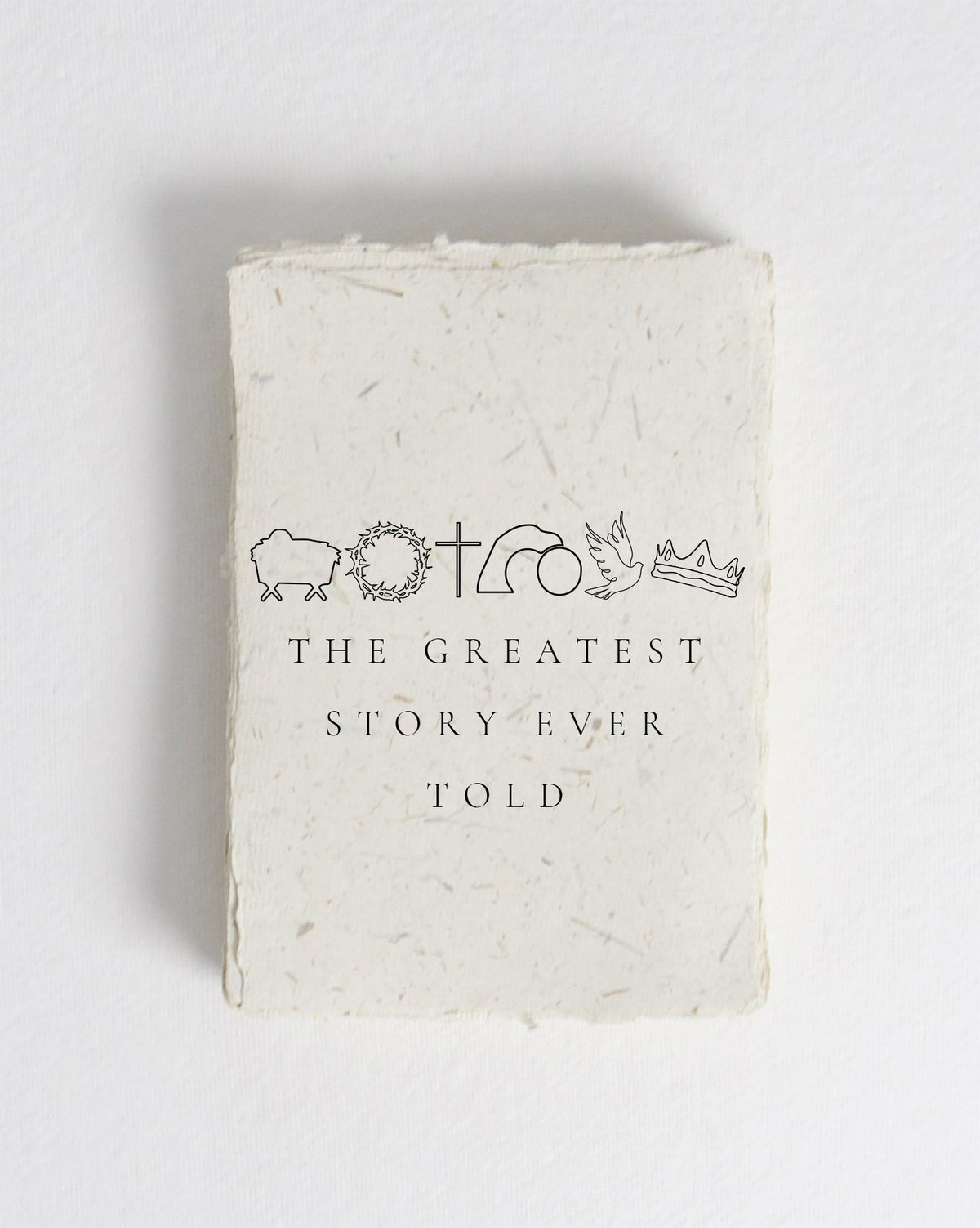 The Greatest Story Ever Told Cotton Print