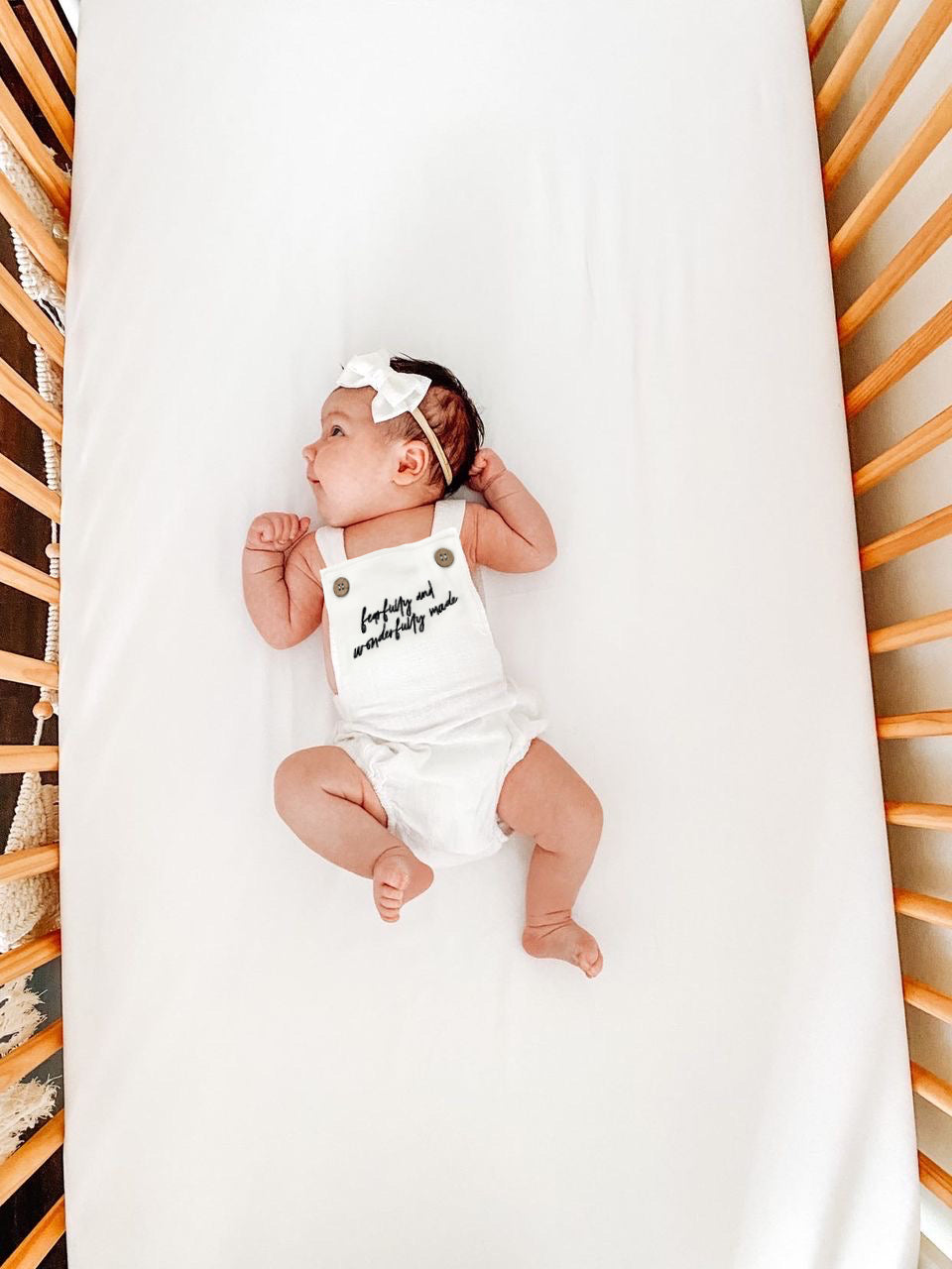 Fearfully and Wonderfully Made Embroidered Romper