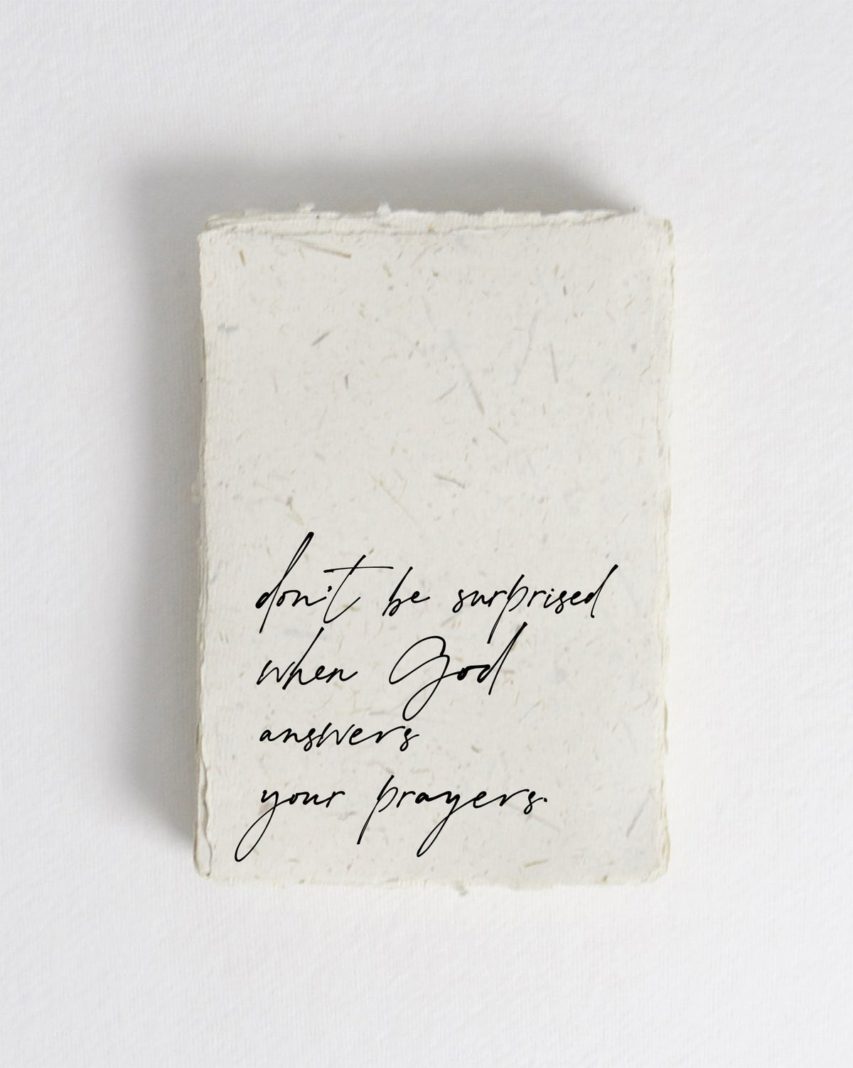 Don't Be Surprised Cotton Print