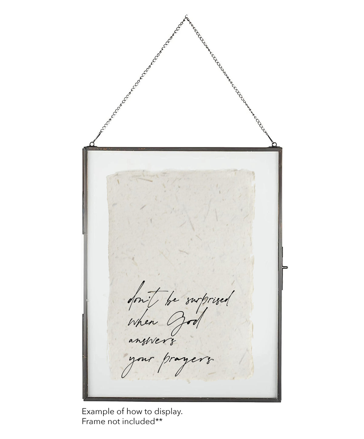 Don't Be Surprised Cotton Print