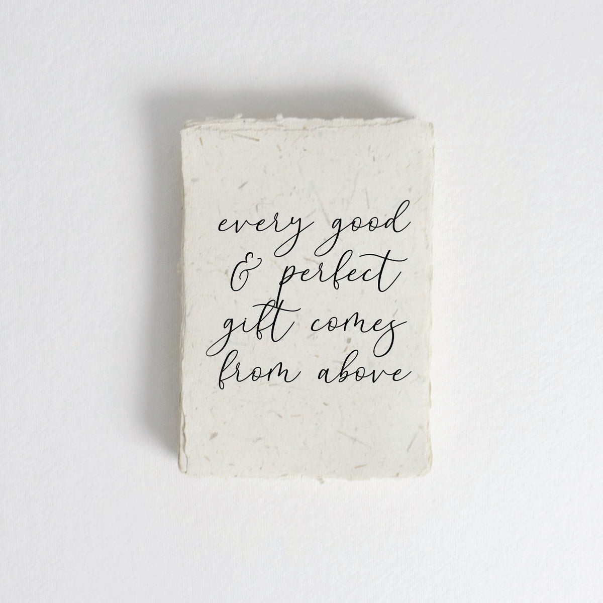 Every Good & Perfect Gift Cotton Print