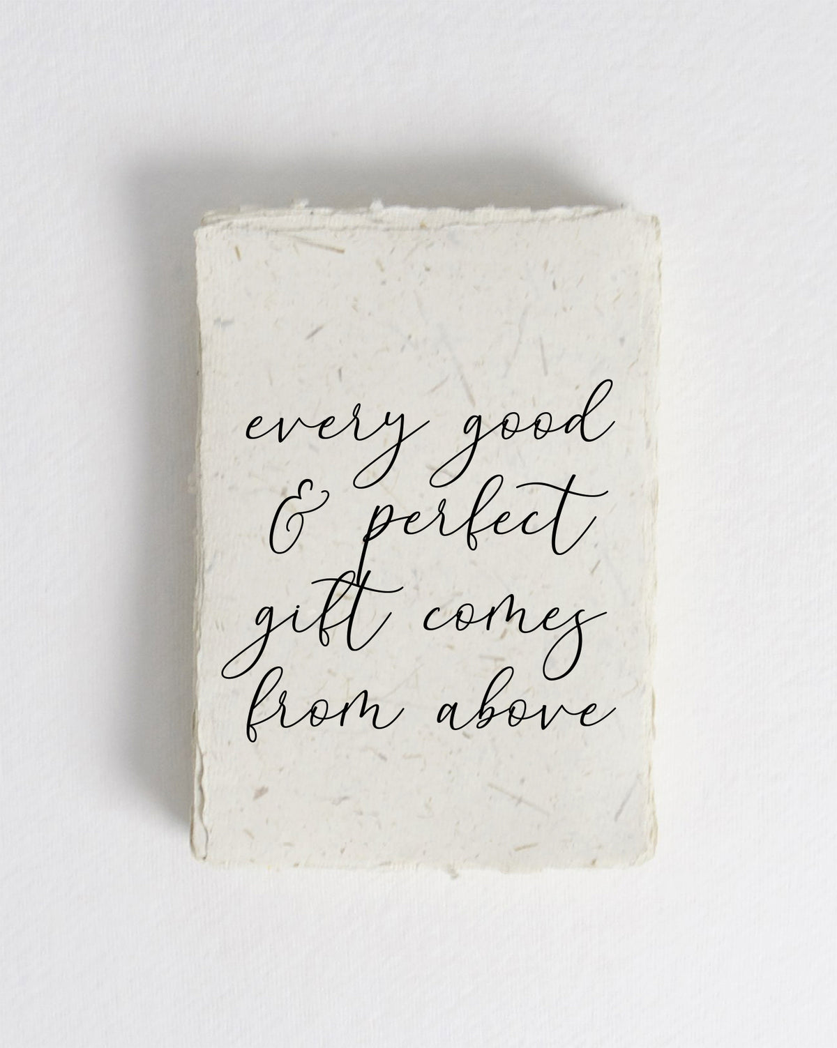 Every Good & Perfect Gift Cotton Print