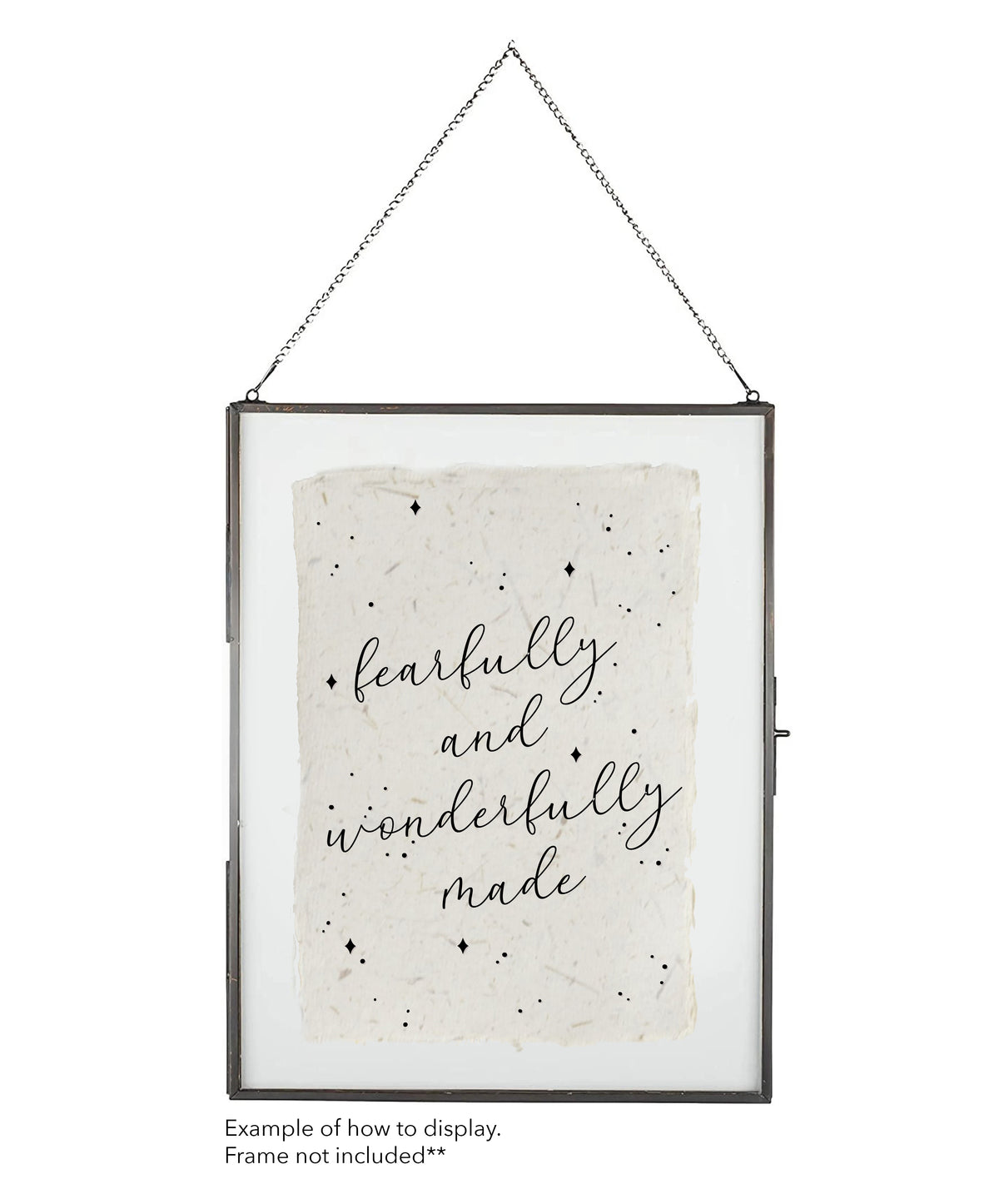 Fearfully and Wonderfully Made Cotton Print
