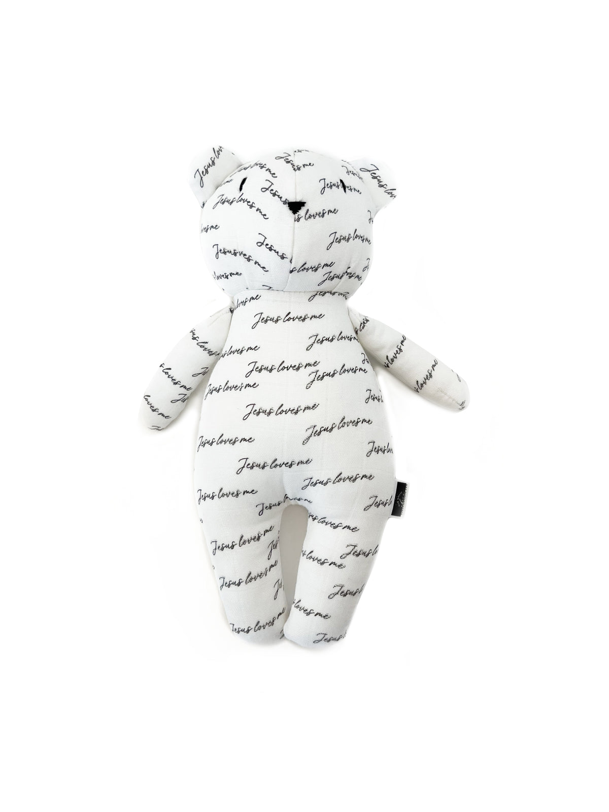 Jesus Loves Me Bamboo Bear Stuffy