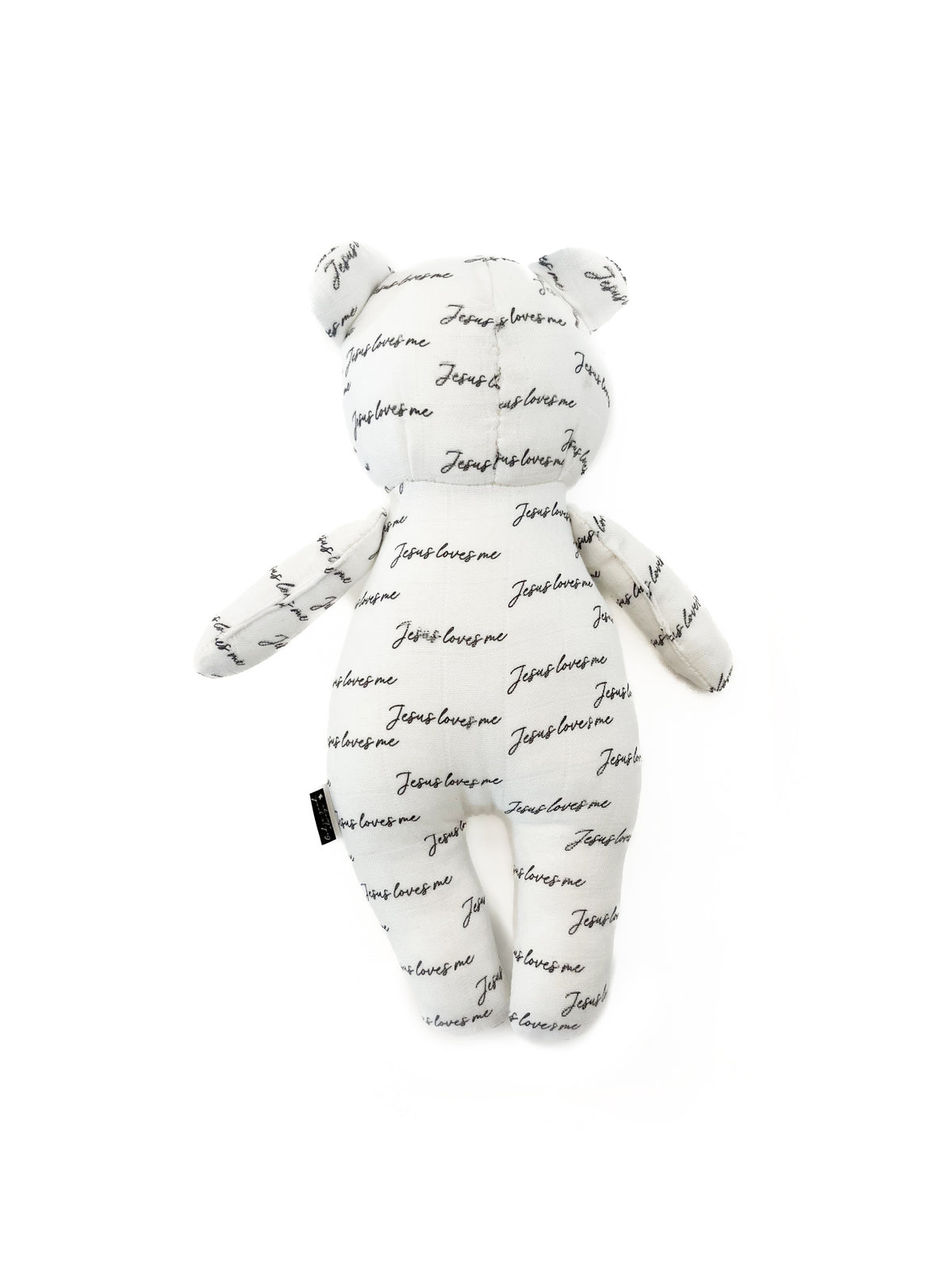 Jesus Loves Me Bamboo Bear Stuffy