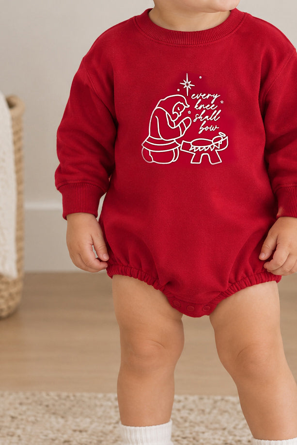 Every Knee Shall Bow Bubble Jumpsuit