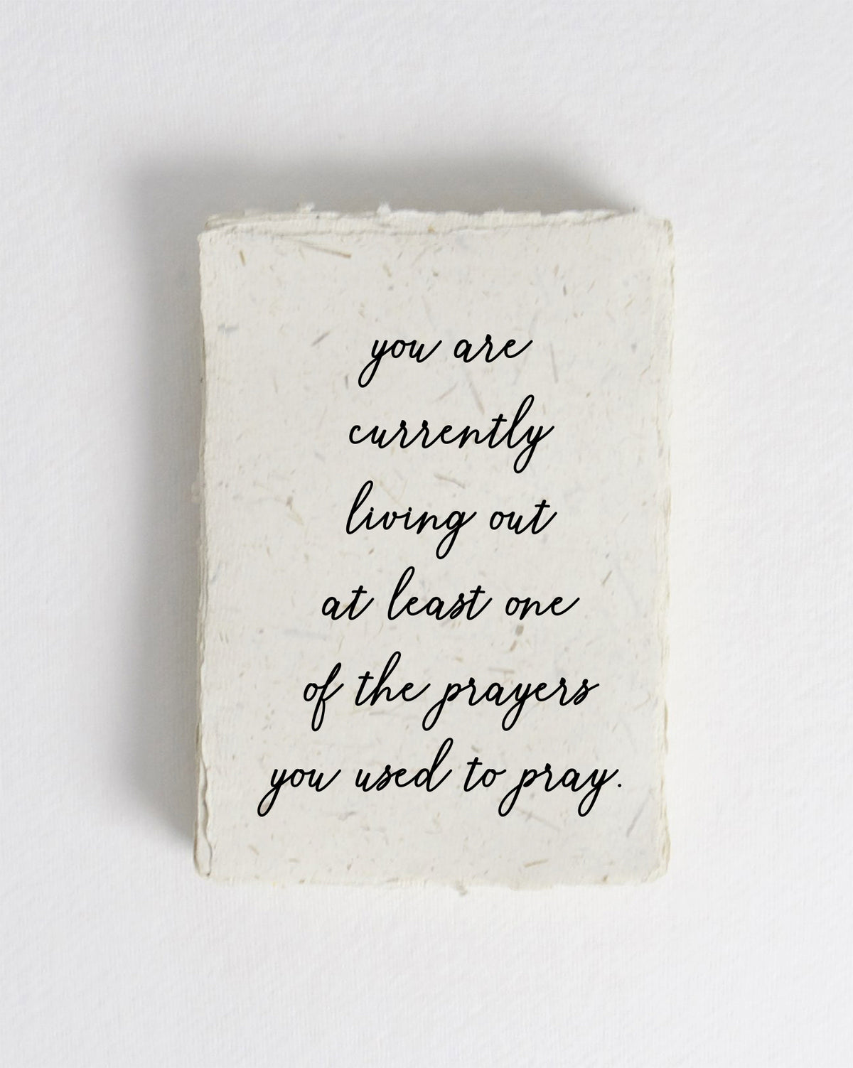 You Are Currently Living Cotton Print