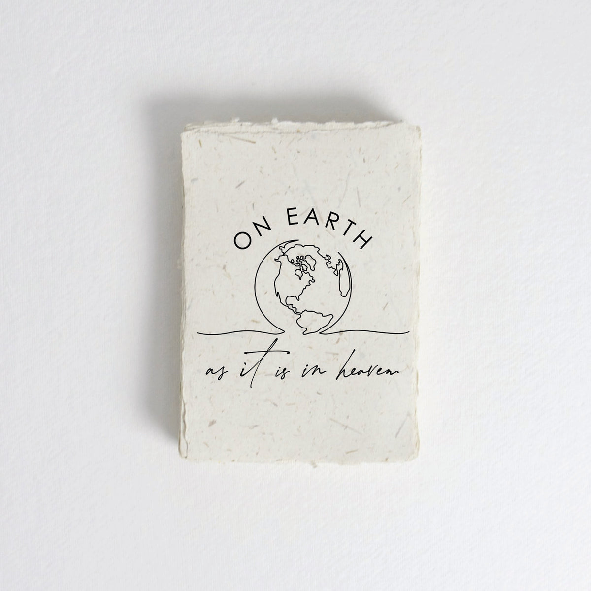 On Earth As It Is In Heaven Cotton Print