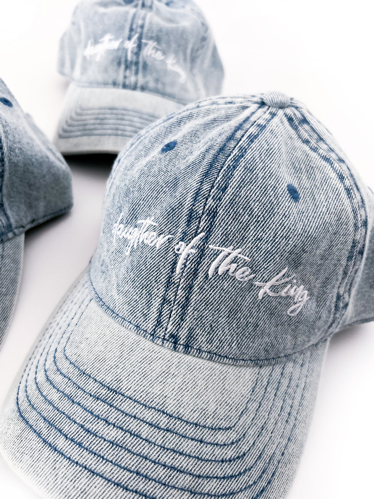 Daughter of the King Denim Hat