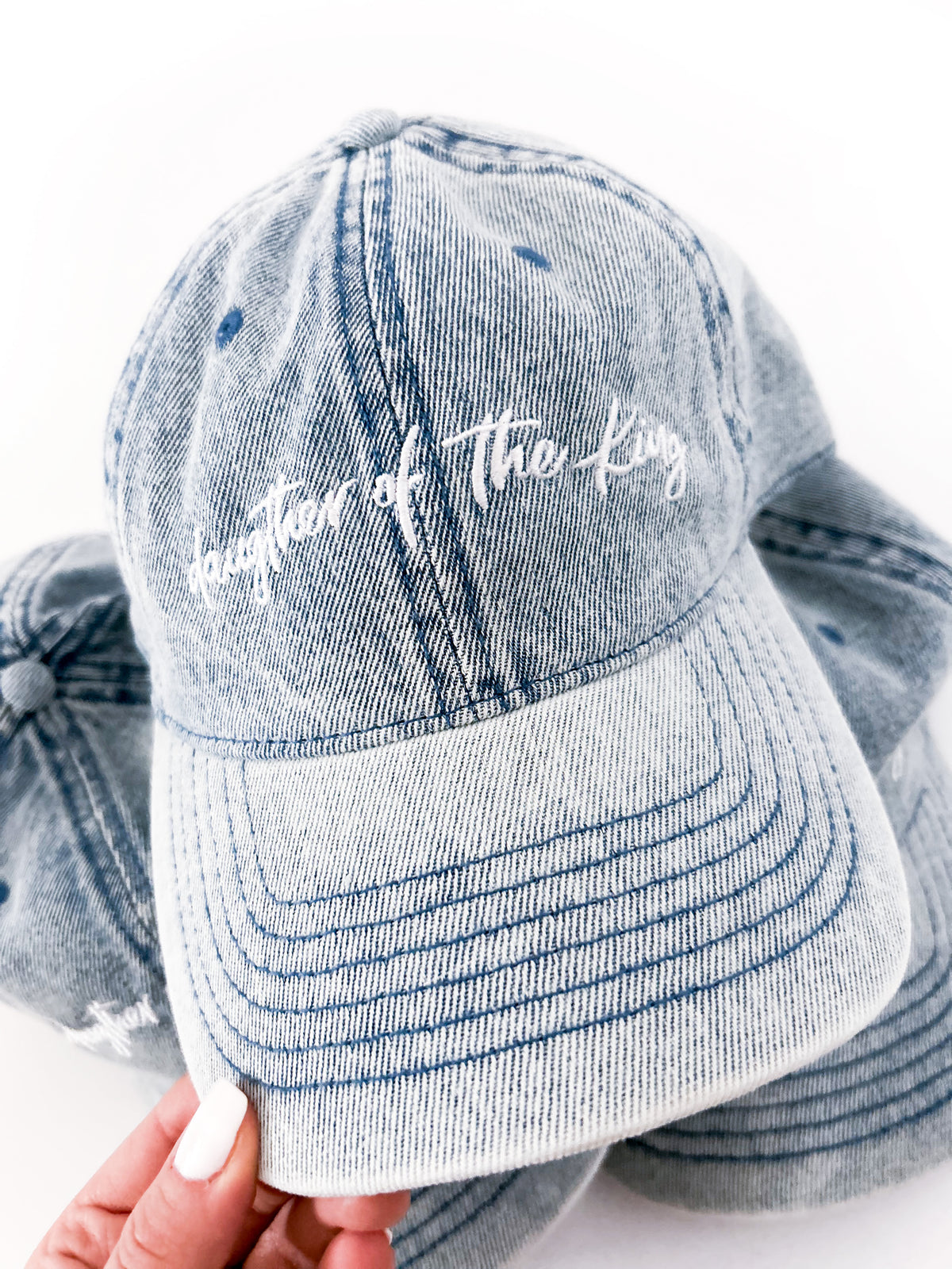 Daughter of the King Denim Hat