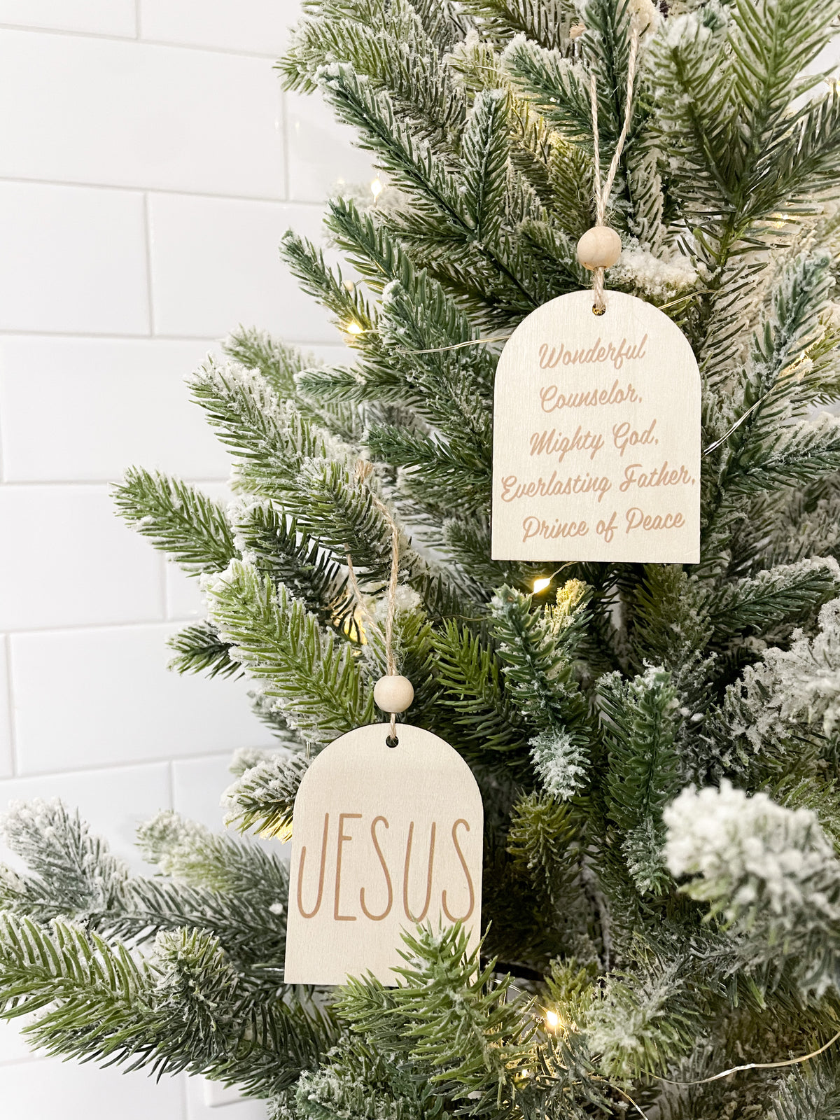 Christmas Collection Wood Ornaments