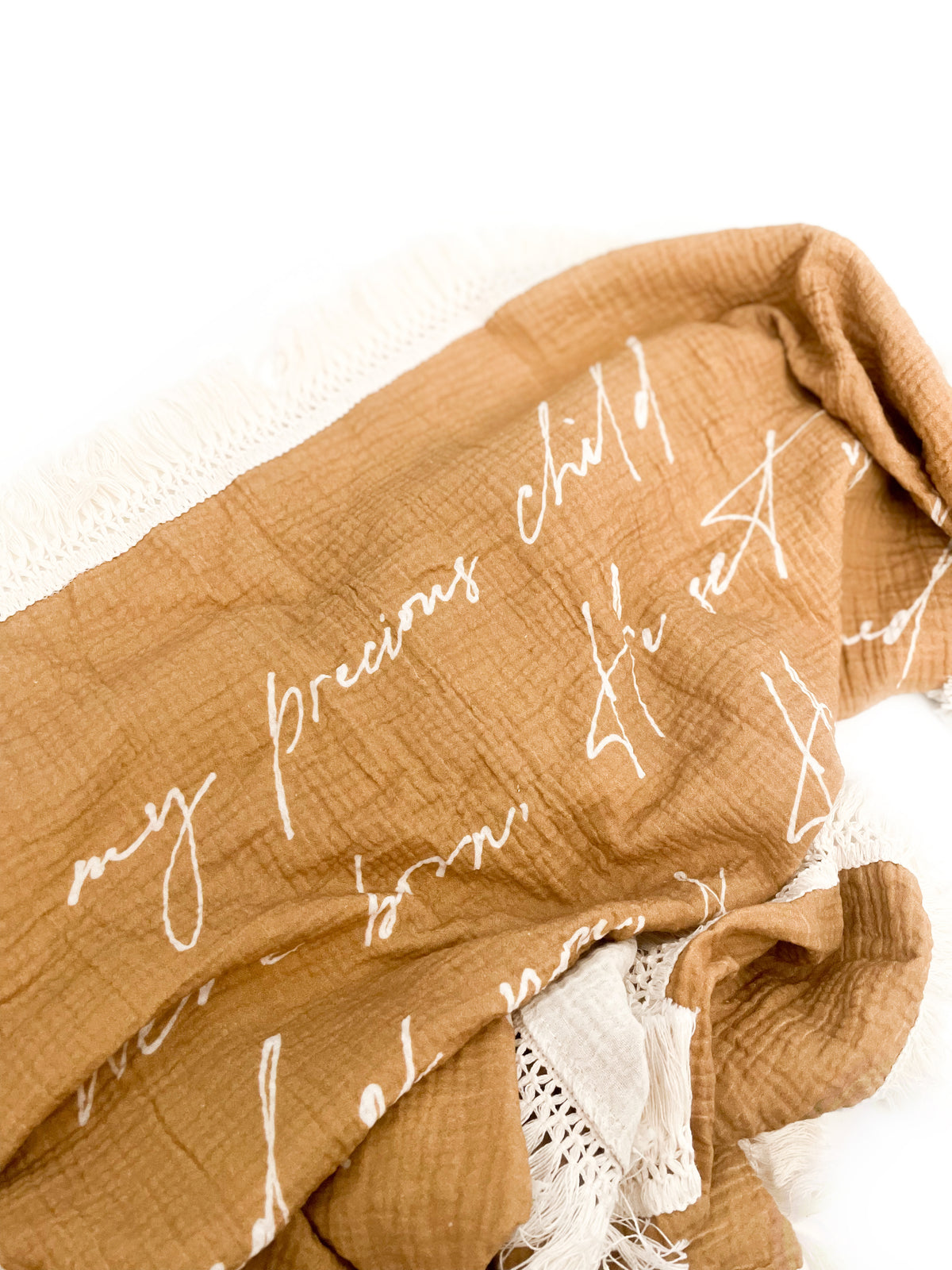 My Precious Child Prayer, Tassel Swaddle Blanket