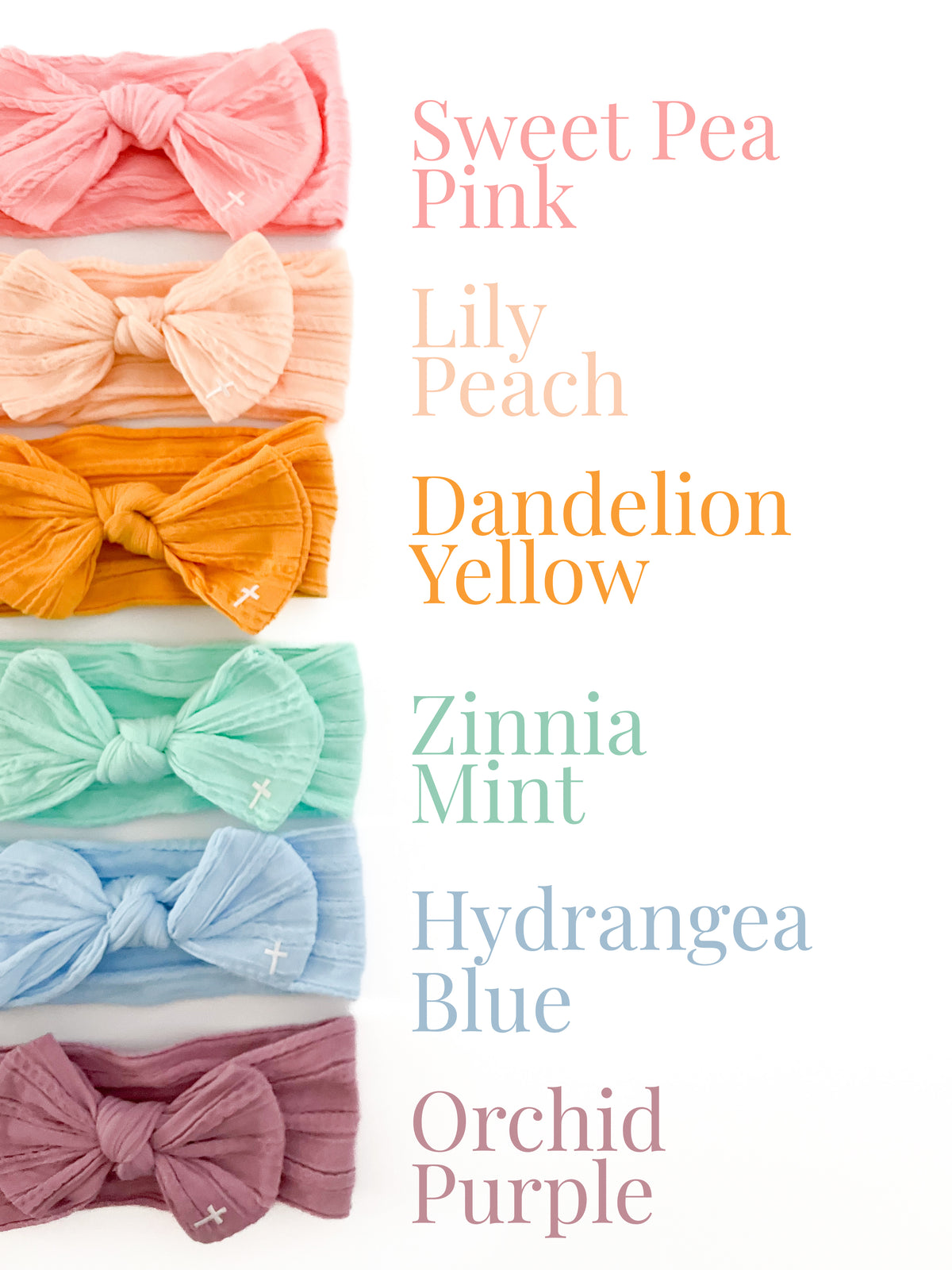 Consider the Wildflowers Bow Collection